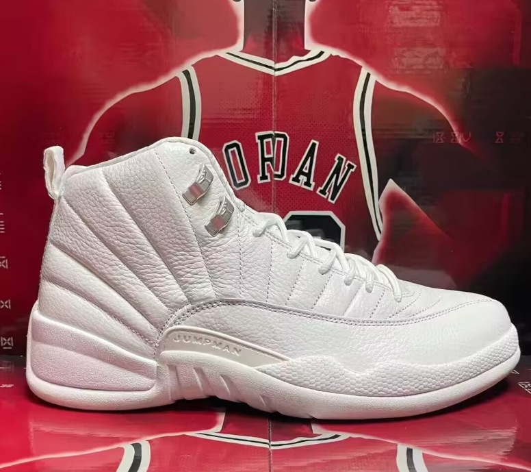 Comercio exterior Putian transfronterizo aj12 Chicago toro negro y blanco Gama azul negro y púrpura azul real Joe 12 zapatillas de baloncesto para hombres y mujeres