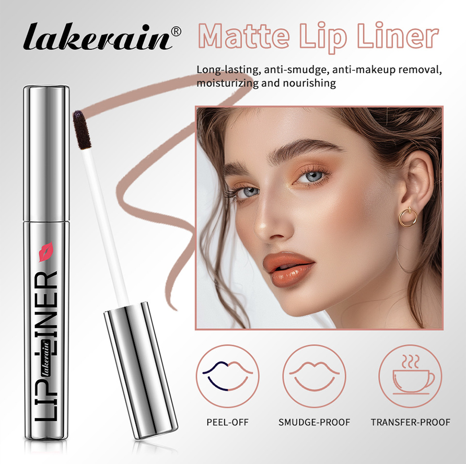 lakerain tear lip liner pen is not prone to smudging and coloring lip liner pen details Picture