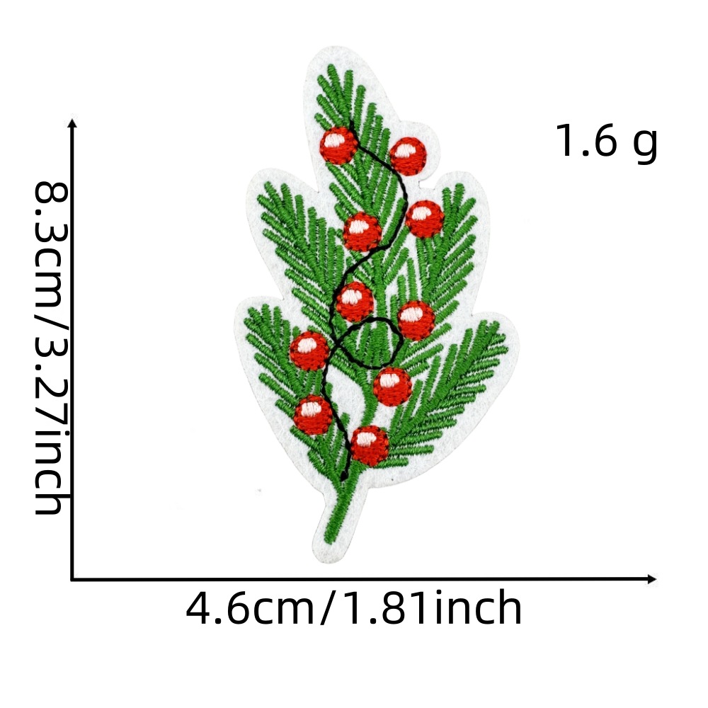 2g Weight Clothing Sticker Patches Classification 1 Piece, 1 Set Quantity Nonwoven, Polyester Material Christmas Festival Christmas Tree, Letter, Snowman Pattern Cute Style 1 Piece 1 Set Cute Christmas Tree Letter Snowman Nonwoven Polyester Clothing Sticker Patches 24