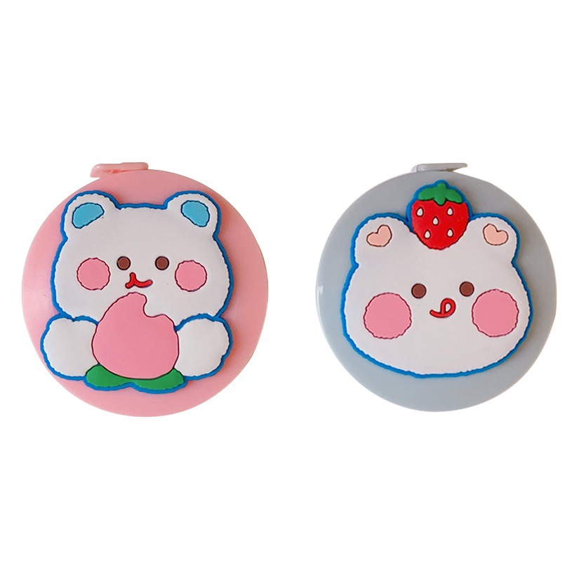 INS mini cinta métrica de dibujos animados Linda cinta métrica medidor portátil regla cintura portátil tres-circunferencia medición de altura ropa Regla suave