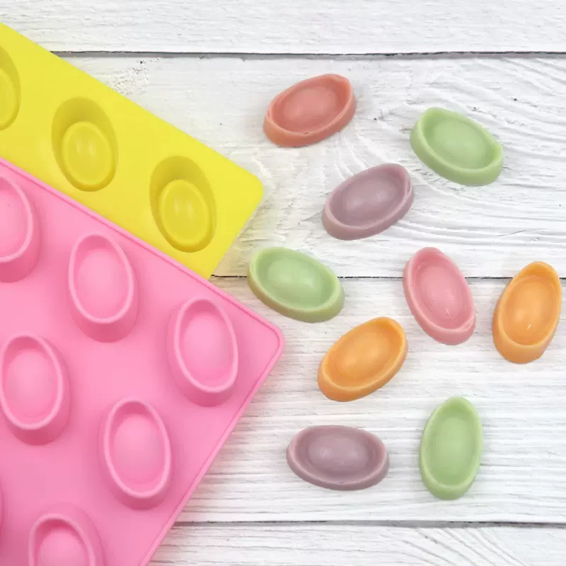 现货批发不同规格硅胶巧克力冰格  蛋糕烘焙布丁手工皂模具