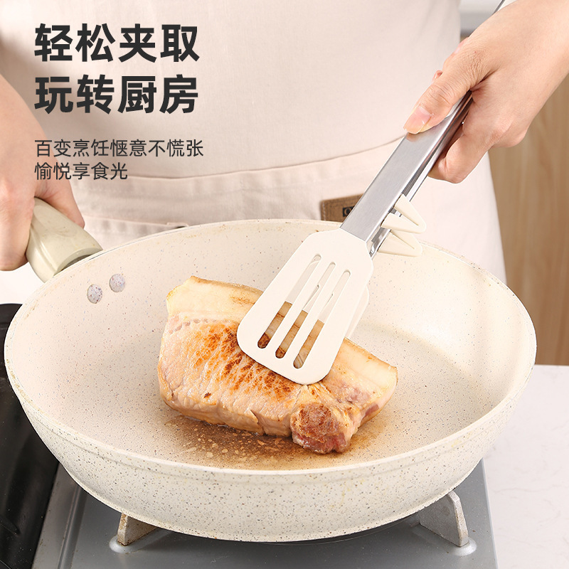Clip de silicona de celebridades de Internet Cocina Comida para el hogar Clip de silicona Resistencia a altas temperaturas 9 pulgadas 12 pulgadas 14 pulgadas Barbacoa BBQ al por mayor