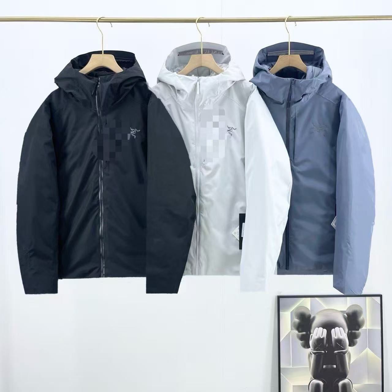 A*rcteryx鸟家同款S*olano系列D*own GTX 鹅绒logo防风保暖羽绒服