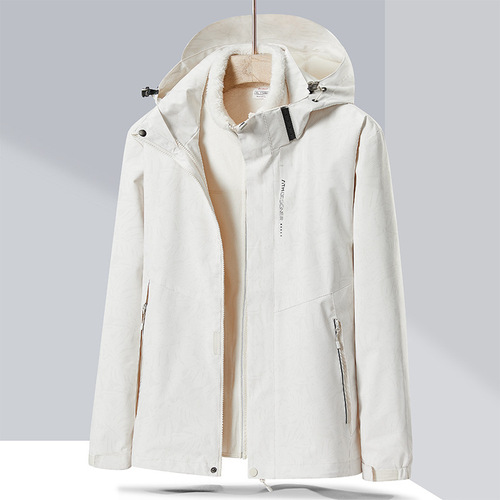  four-in-one jacket for men and women, removable liner, double-sided mountaineering jacket, two-piece group purchase suit