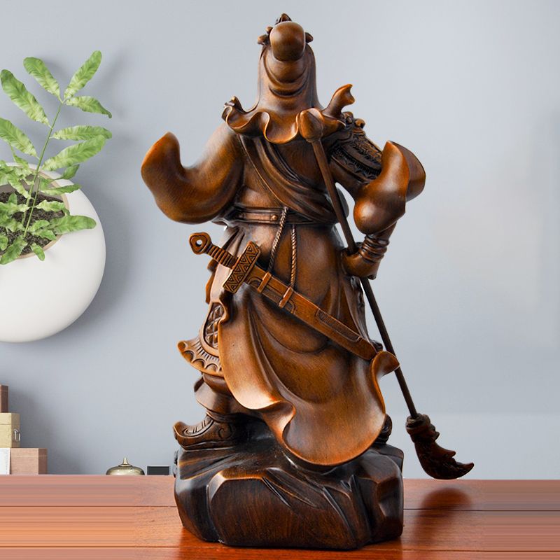 招財鎮宅関公置物関公像関二爺関聖帝君客間玄関オフィス高級工芸品