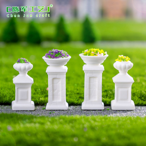 New Micro Landscape Creative European Style Planter Pot DIY Landscape Material Decorative Accessories Miniature Ornament