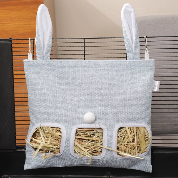 Three holes (rabbit ear blue)