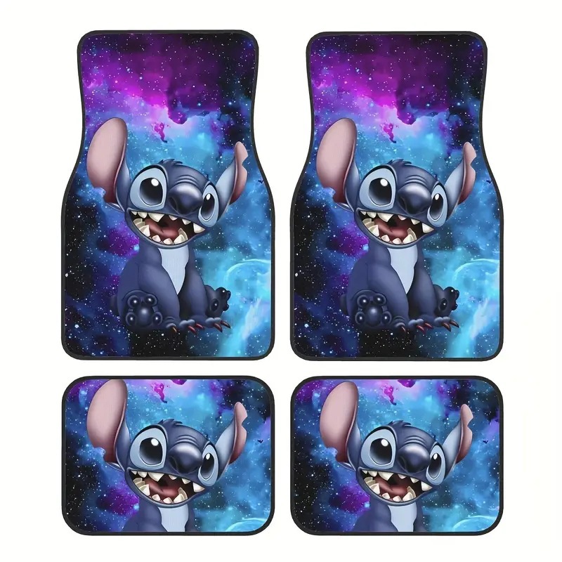 Cross-Border Temu Car Floor Mats, Stain-Resistant and Easy to Care For, Four-Piece Set of Non-Slip Mats, Retro Nordic Style Soft Diatom Mud Floor Mats