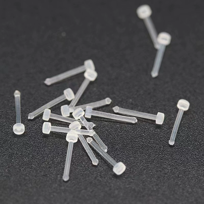 (Cross-border trading), акриловый прозрачный физиологический нос piercing, оптом