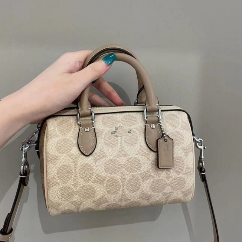 High Version New Style Retro Vintage Mini Classic Boston Women's Bag Shoulder Crossbody Handbag Pillow Bag