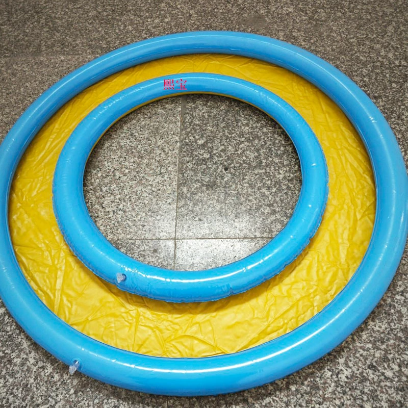 Заводское изготовление надувного круглого бассейна из ПВХ, пляжный пузырьковый бассейн