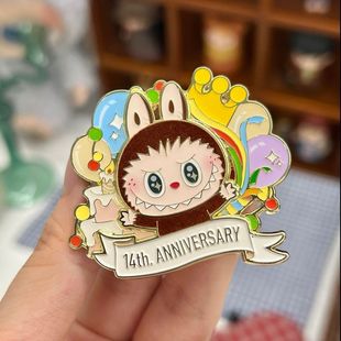 Labubu Cute Limited Exquisite Magnetic Acrylic Magnetic Personalized Refrigerator Cartoon Decoration Gift