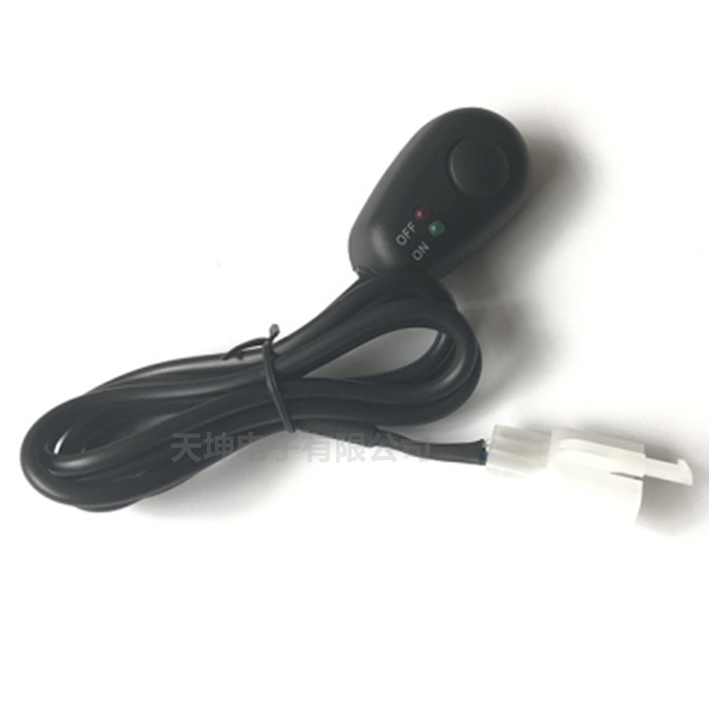 Interruptor del arnés de cableado del automóvil con luz indicadora doble ON-OFF luz de trabajo luz larga interruptor de uso común luz antiniebla interruptor de presión