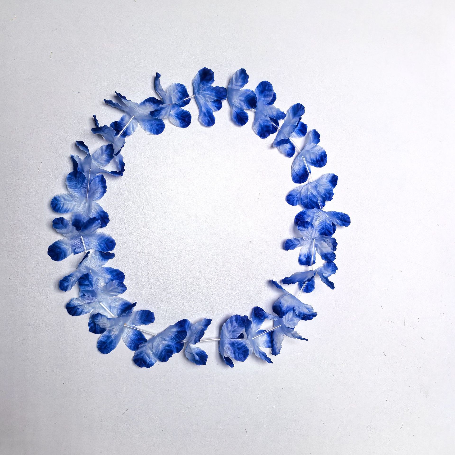 Simulación de guirlandas hawaianas colgantes de color 24 piezas de guirlandas cascada longitud de 100 cm guirlandas fiesta