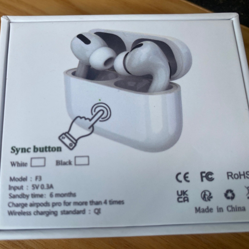 Cross-Border New Model Suitable for Air Pro Bluetooth Earphones Wireless Charging Case 1/2/3 Generation Replacement Charger Box