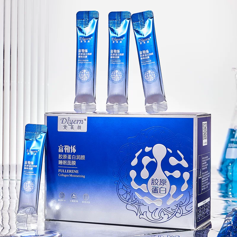 Collagen, night moisturizing face mask, anti-wrinkle, easy application