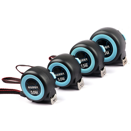 Metric self-locking tape measure 3 meters 5 meters 7.5 meters 10 meters high-precision thickened upgraded self-locking glued woodworking tape measure