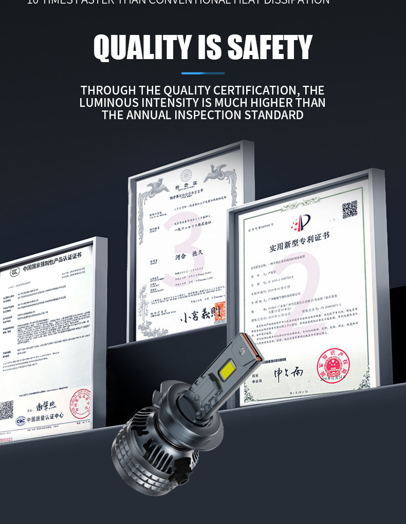 Cross-border new high-power 30-core lamp bead laser headlight H7 spotlight car light H4 non-destructive installation of car headlights