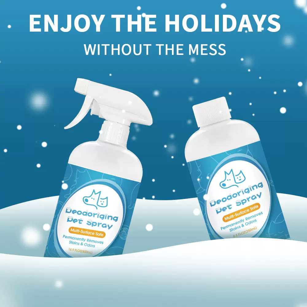 宠物除臭喷雾酶宠物用品除臭剂除味剂去异味猫狗除臭增香室内除菌