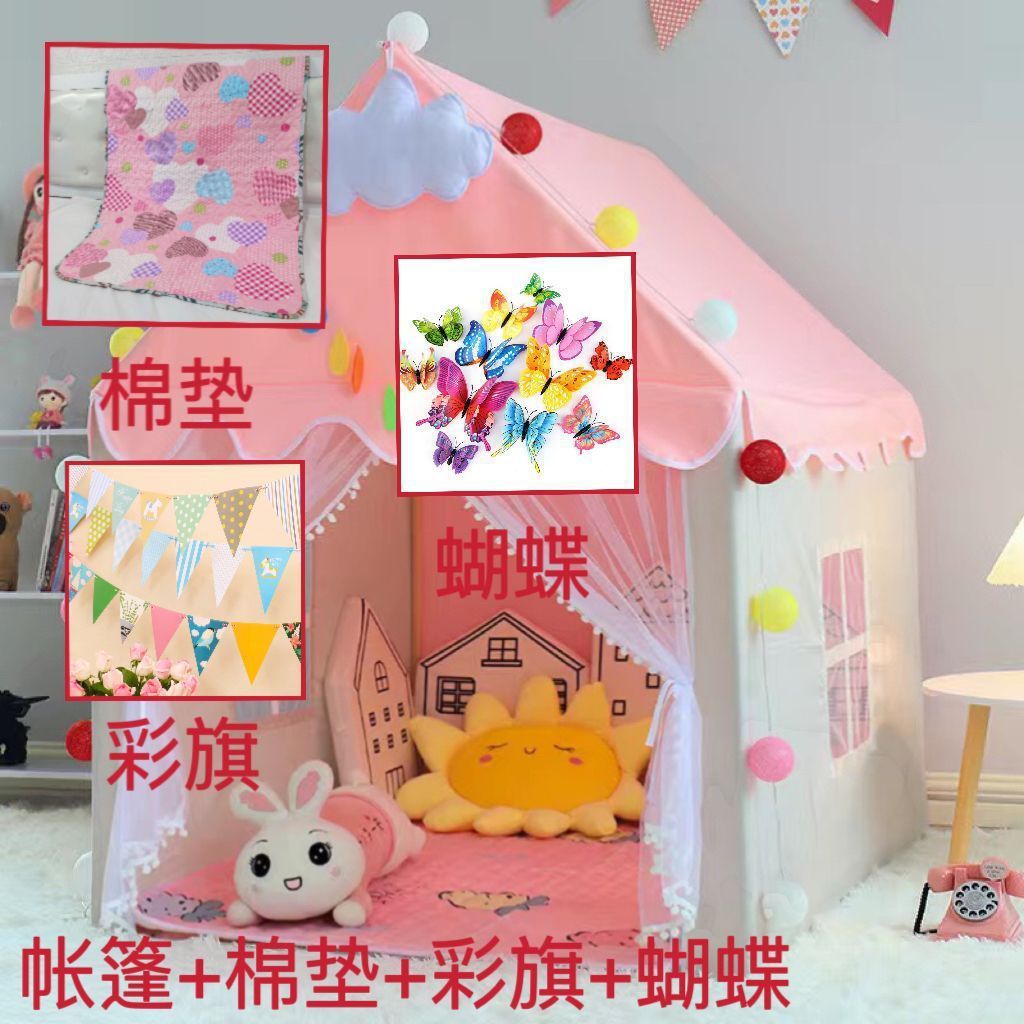 Tienda Castillo Infantil de Ditav Ensamblable para Interior image 15
