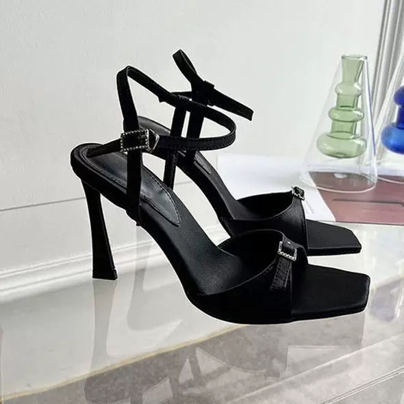 Сексуальная обувь на heels, сандалии, яркий цепляющий стиль, 2025 год