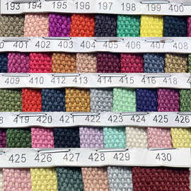 现货加厚1.8MM涤棉织带彩带珠纹本白辅料帆布背包带腰带宠物