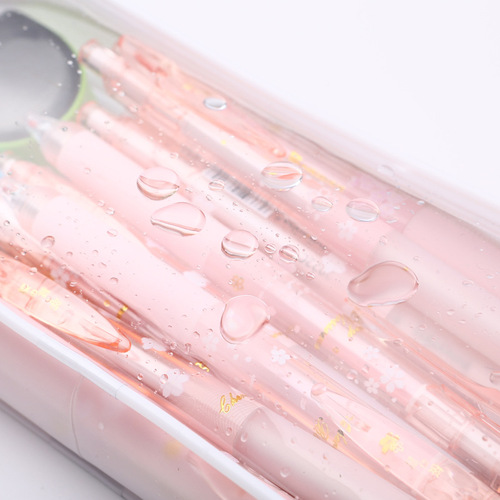 Transparent pencil bag, high-looking, large-capacity pencil bag, special stationery bag for primary school students’ exams, simple pencil bag ins style