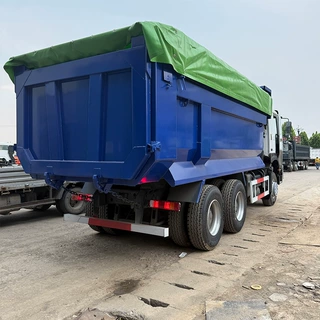 出售豪沃U型斗带篷布自卸车6*4渣土车厢货车380马力隧道用运输车