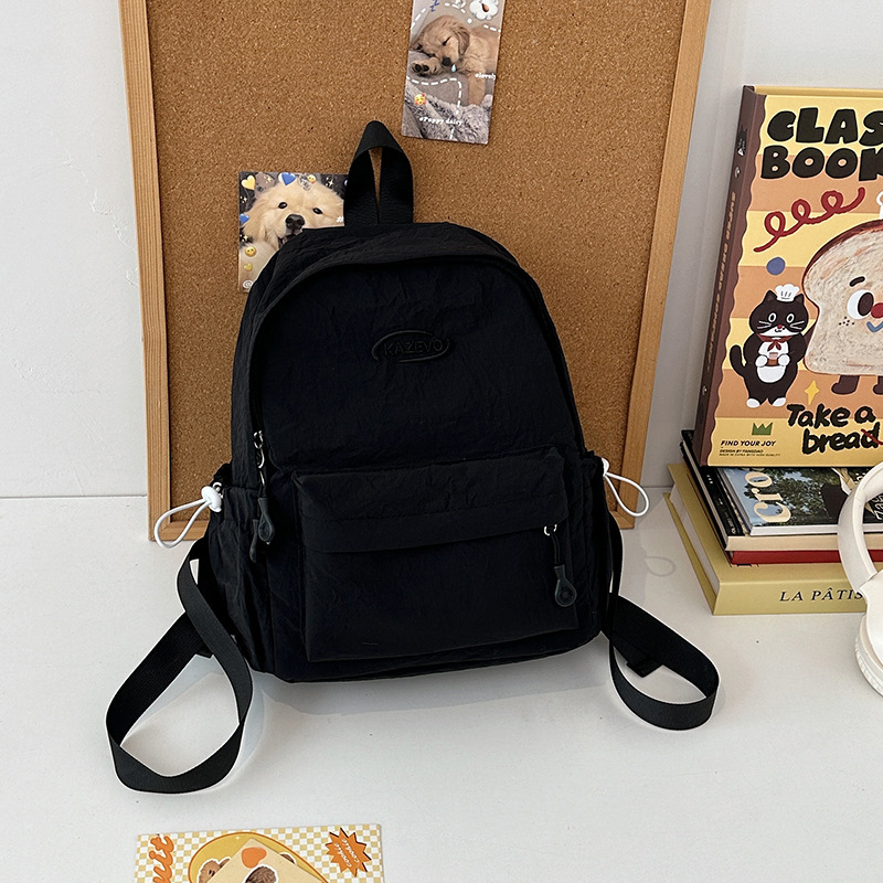 韓国版insシンプル学生カバン大容量カジュアル軽便リュックサック小清新甘甘初高校リュックサック|undefined