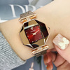 Square watch, fashionable trend sophisticated steel belt, women's watch, simple and elegant design, wholesale