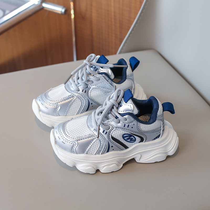 Calzado Deportivo Infantil Primavera-Otoño 2026, Zapatillas de Running para Niños, Zapatillas de Malla Estilo Dad Shoes para Niños, Zapatillas Casuales Ligeras y Versátiles para Niñas