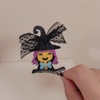 Cute children's hairgrip, decorations, hair accessory with bow, 2023 collection, halloween
