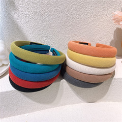 新款韓版少女馬卡龍發箍甜美彩色壓發發卡可愛兒童純色頭箍髮飾