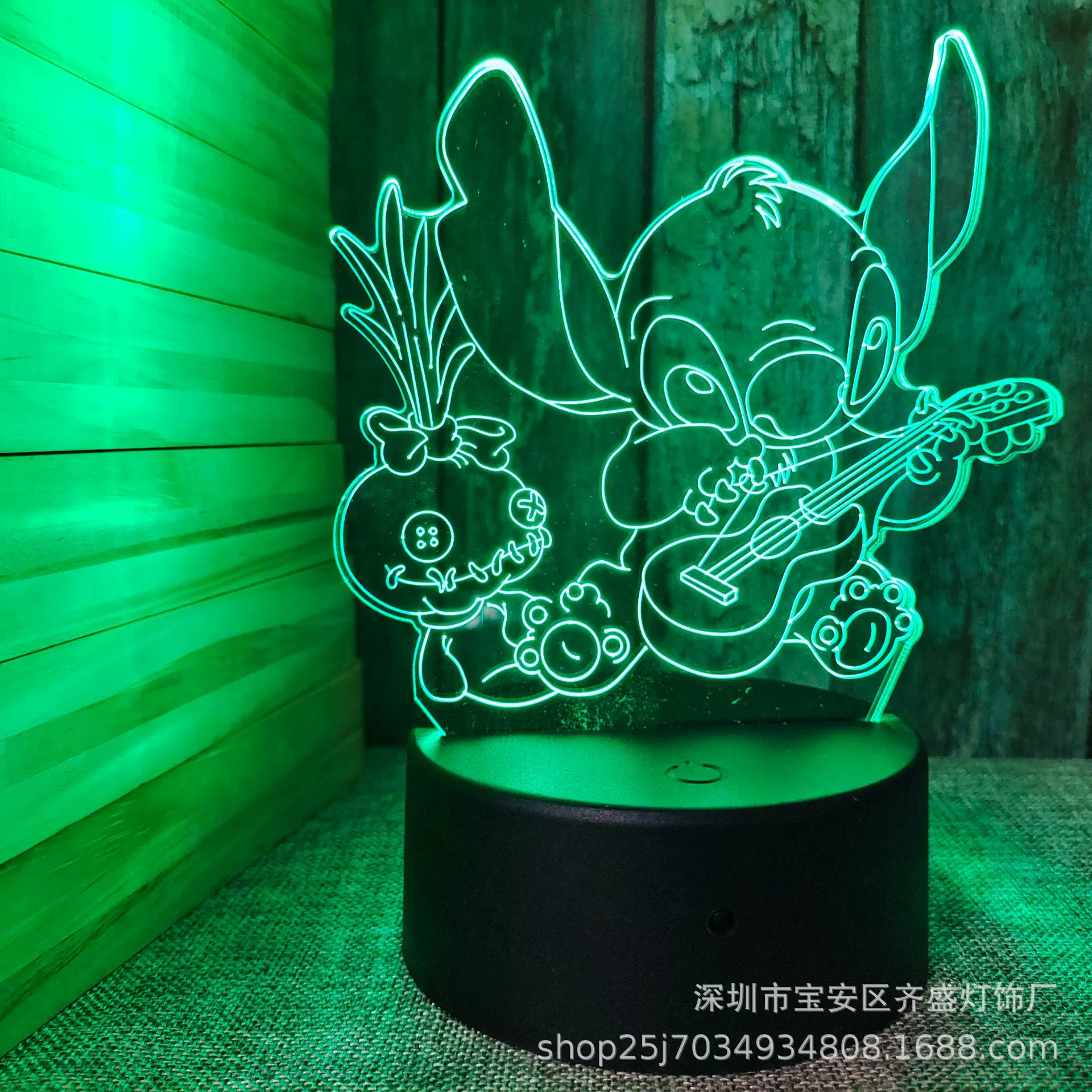 3D ночник спальня прикроватная анимация милый ночник Творческий Новый экзотический подарок настольная лампа USB атмосферная лампа