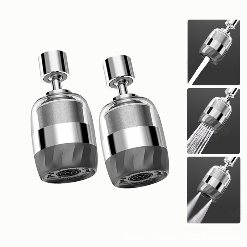 Kitchen Faucet Filter Extension Extender Tap Water Purifier Household Water Nozzle Booster Splash-Proof Device