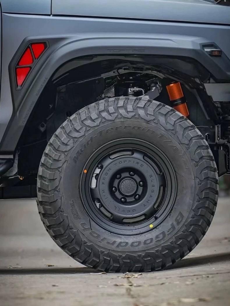 Tank 300 Dark Edition Kit TOPEFIRE Dark Edition Front Grille Dark Edition Front Bumper Rear Bumper Hood Wheel Arches