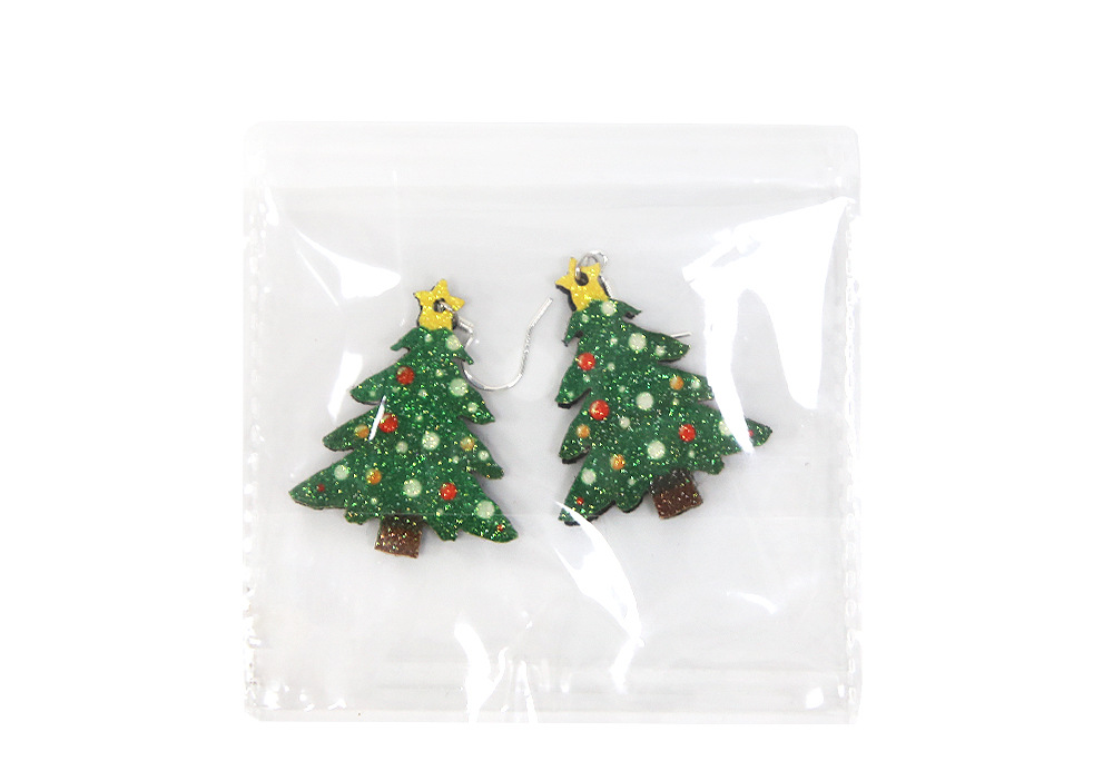 5g Weight Christmas Festival Bell, Elk Pattern Women's Gender Cute Style Cute Bell Elk Drop Earrings 6