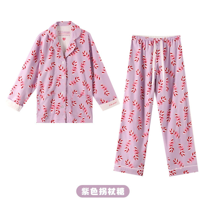 보라색 지팡이 사탕