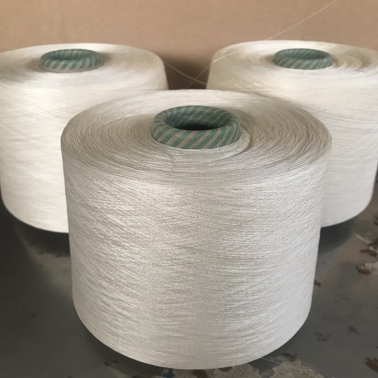 丝光棉纱（烧毛棉纱）丝光全棉纱线 60s/2 新疆长绒棉 本白