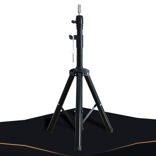 Head mold stand, dummy head hair cutting stand, model head wig stand, three-legged stand, hairdressing figurine model head, floor triangular stand
