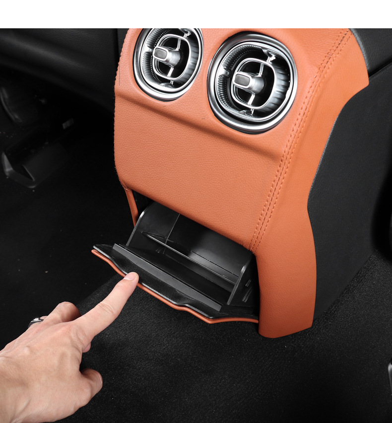 Suitable for 22-23 Mercedes-Benz New C/Glc260L Rear Air Outlet Frame 300L Cover Decoration Car Modification Interior