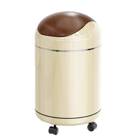 Salón de estar basura alta sensación de lujo ligero de gran capacidad cocina doméstica inodoro dormitorio con cubierta basura