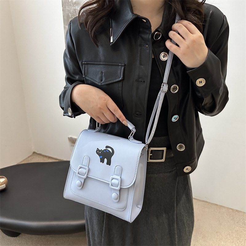 Bolsa de clase de estudiantes 2024, nueva moda coreana mochila de hombro, bolsa de hombro portátil universal