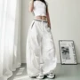 宽松大码高腰显瘦阔腿裤