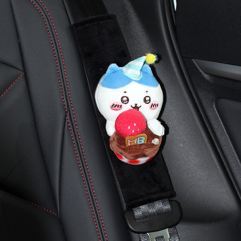 Funda Protectora de Hombro para Cinturón Poliéster Suave Anti-presión para Coche image 6
