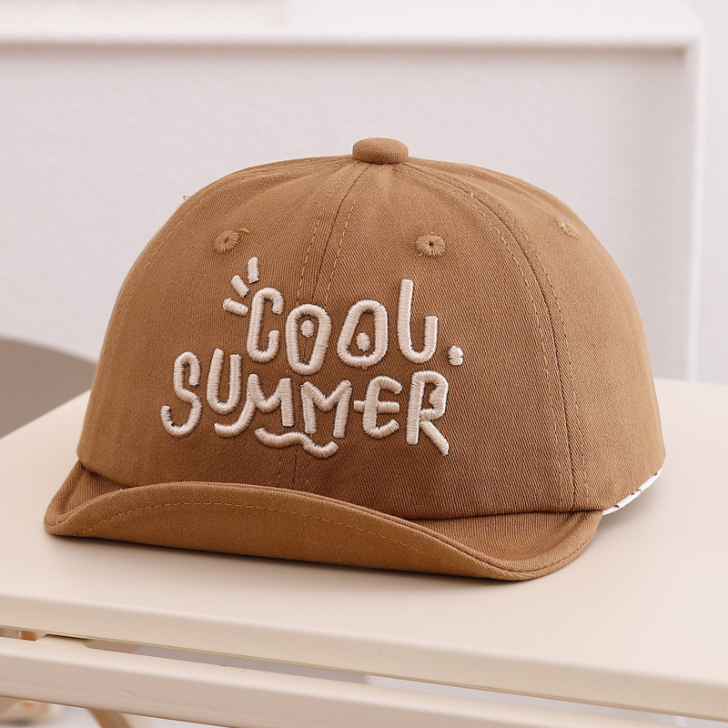 Sombreros infantiles primavera y otoño para hombres delgados sombreros de béisbol niñas sombreros de boca de pato nuevo ocio sombrero protector solar para niños