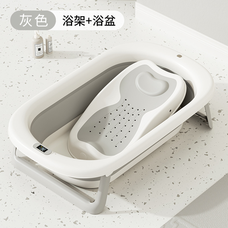 bañera para bebés bañera plegable para bebés artículos para bebés domésticos bañera de plástico más bañera grande para niños pequeños