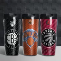 Баскетбольные аксессуары Lakers, 76ers, Warriors, Cavaliers, Heat, Raptors, Bucks, Nets, Celtics, сувенирная кружка для воды