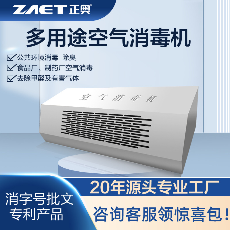 食品厂空气消毒机臭氧发生器养殖场车间壁挂式节能杀菌净化除菌