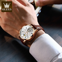 2024 new Oris brand watch live broadcast fully automatic mechanical watch student casual men's watch male